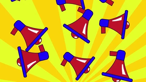 Pop art comic megaphone Stock Footage 161451708