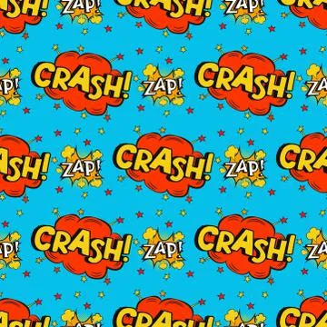 Pop art comic speech bubble boom effects vector explosion bang communication 스톡 일러스트