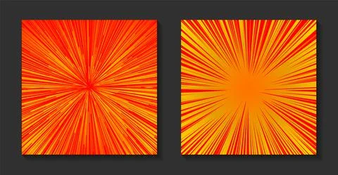 Pop art comic sunburst background. Retro rays, bright sunbeams with dots. Stock Illustration