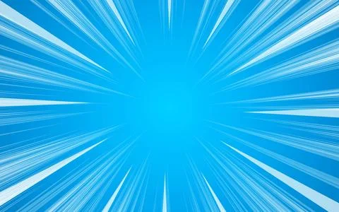 Pop art comic sunburst effect background with halftones. Cartoon abstract v.. Stock Illustration