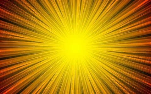 Pop art comic sunburst effect background with halftone. Stock Illustration