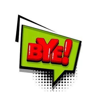 Pop art comic text Stock Illustration