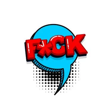 Pop art comic text Stock Illustration