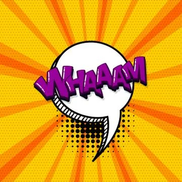 Pop art comic text Stock-Illustration