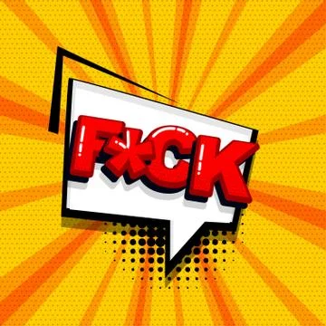 Pop art comic text Stock Illustration