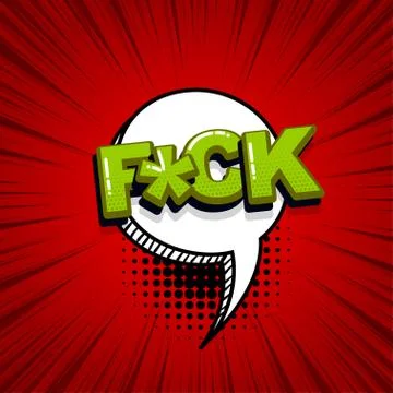 Pop art comic text Stock Illustration