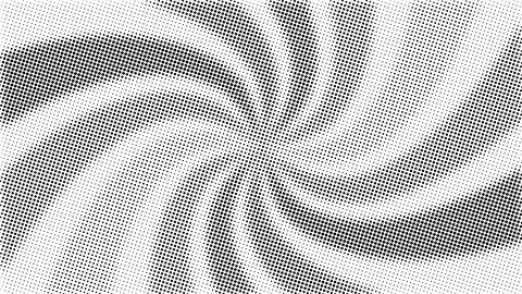 Pop art concentric rays background. Comic pattern with starburst and halftone Illustrazione stock