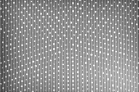 Pop art creative concept black and white comics book magazine cover. Polka dots Stock Illustration