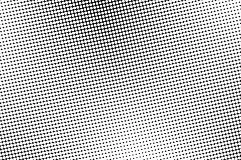 Pop art creative concept black and white comics book magazine cover. Polka dots Stock Illustration
