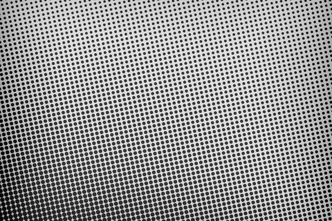 Pop art creative concept black and white comics book magazine cover. Polka dots Stock Illustration