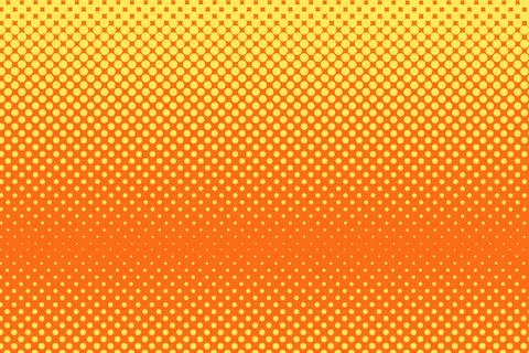 Pop art creative concept colorful comics book magazine cover. Polka dots Stock Illustration