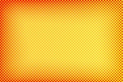 Pop art creative concept colorful comics book magazine cover. Polka dots Stock Illustration