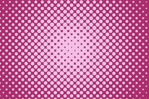 Pop art creative concept colorful comics book magazine cover. Polka dots Stock Illustration