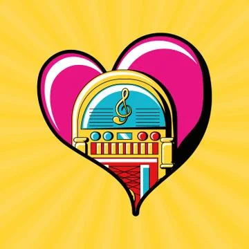 Pop art design Illustrazione stock