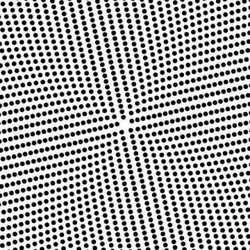 Pop art dots background. Geometric vintage monochrome fade wallpaper. Halftone Stock Illustration