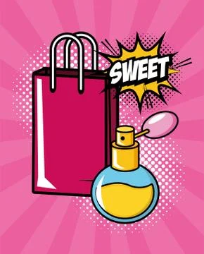 Pop art elements Stock-Illustration