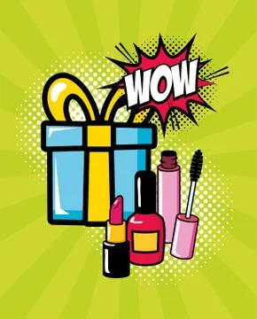 Pop art elements Illustrazione stock