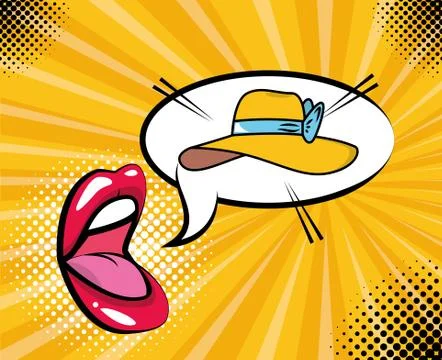 Pop art elements Stock Illustration