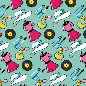 Pop art elements Stock Illustration