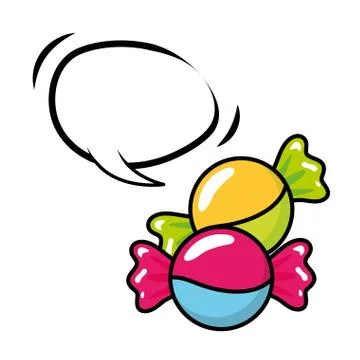 Pop art elements イラスト素材