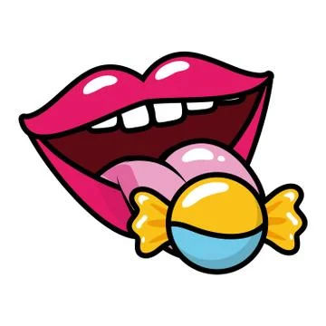 Pop art elements Stock Illustration