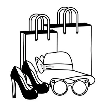 Pop art elements Stock Illustration