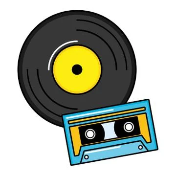 Pop art elements Stock Illustration