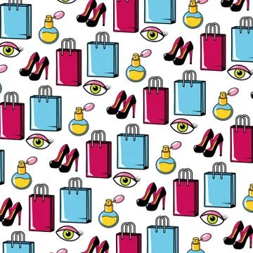 Pop art elements Illustrazione stock