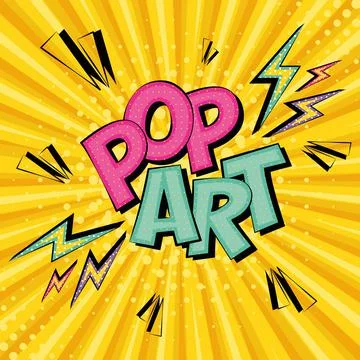 Pop art expression with halftone effect Comic page Vector Illustrazione stock
