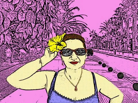 Pop art Stock Illustration