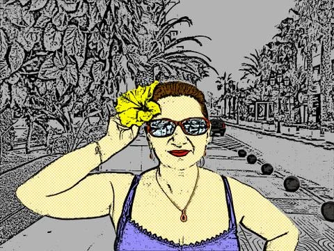 Pop art Stock Illustration