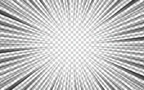 Pop art manga comic background. Black and white vector illustration. Stock Illustration