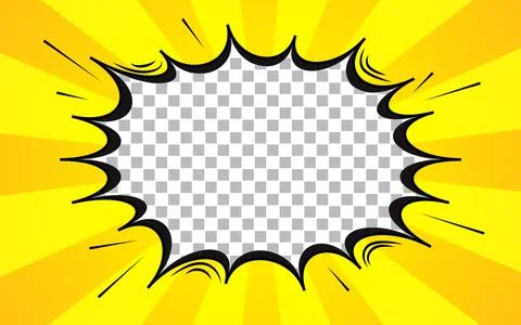 Pop art manga comic background. Illustrazione stock