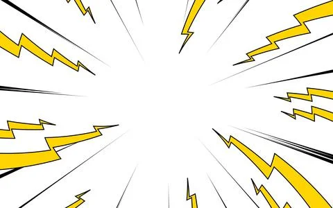 Pop art manga comic background. Black and white vector illustration. Stock Illustration