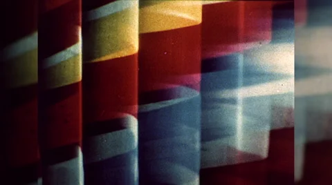 Pop Art Pattern Abstract Design Vintage Film Graphic Background Effect 10190 Stock Footage 68544023