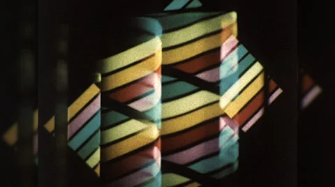 Pop Art Pattern Abstract Design Vintage Film Graphic Background Effect 10188 Stock Footage 68544182