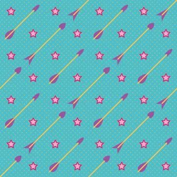 Pop Art pattern Stock Illustration