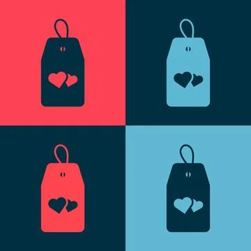 Pop art Please do not disturb with heart icon isolated on color background... Illustration