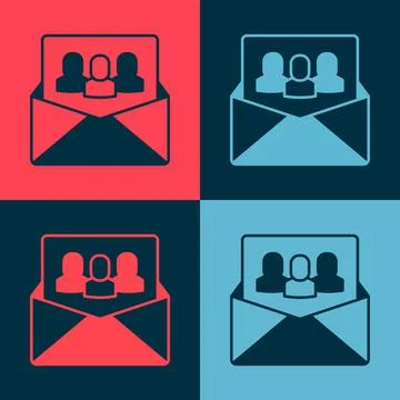 Pop art Project team base icon isolated on color background. Business analysis イラスト素材
