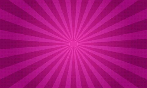 Pop art purple background comic cartoon Stock Illustration