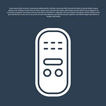 Pop art Remote control icon isolated on color background. Vector Illustrazione stock