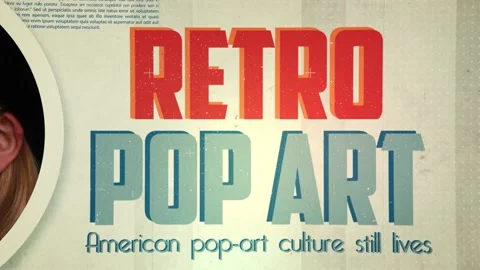 Pop Art Retro Opener Stock After Effects