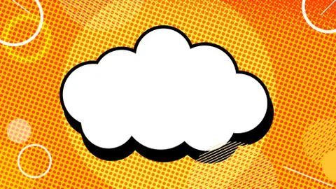 Pop-Art Retro Style Yellow gradient halftone background Stock Illustration