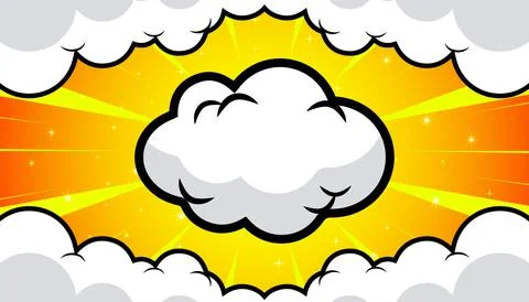 Pop art style comic background. Vector illustration. Stock Illustration