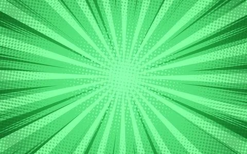 Pop art style comic background. Retro template vector illustration with rad.. Stock Illustration