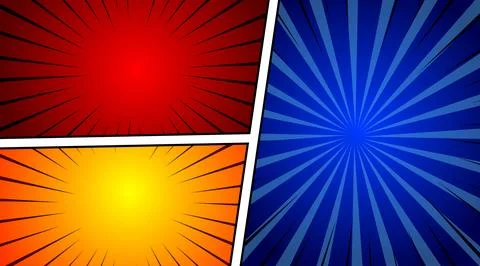 Pop art style comic speech bubble background. Colorful vector illustration. 스톡 일러스트