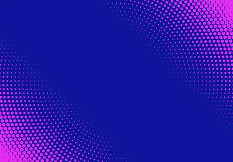 Pop art styled halftone retro background with comic dots 스톡 일러스트