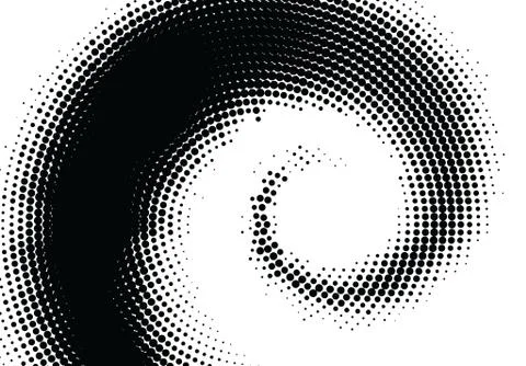 Pop art styled halftone retro background with comic dots 스톡 일러스트