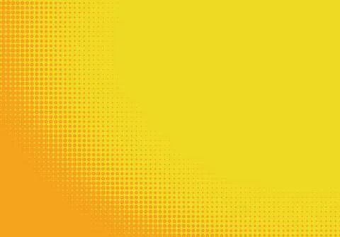 Pop art styled halftone retro background with comic dots Illustrazione stock