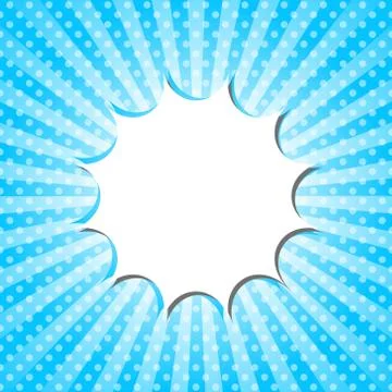 Pop Art template Stock Illustration